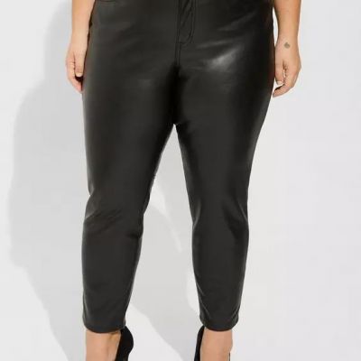 NWOT Torrid Faux Leather Pants 16R